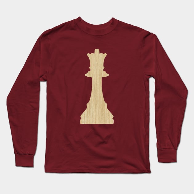 Queen Chess Long Sleeve T-Shirt by Egit